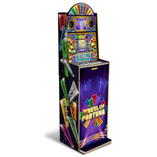 ARCADE 1UP Arcade1Up Wheel of Fortune Video Arcade Games, 5 Foot Tall Stand Up Cabinet