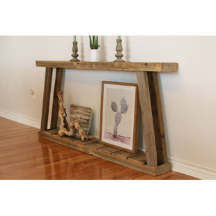 RED BARREL STUDIO® Taela 60'' Solid Wood Console Table