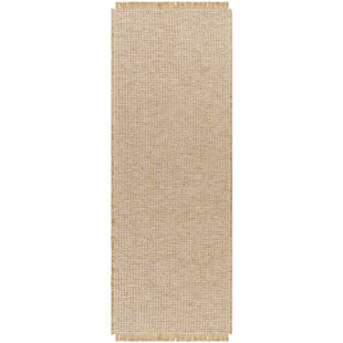 SURYA B.V. Becki Owens x Surya Solid and Border Brown Jute Area Rug