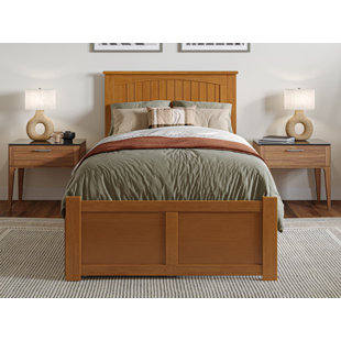 AFI FURNISHINGS Solid Wood Platform Storage Bed