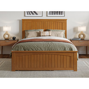 AFI FURNISHINGS Solid Wood Platform Storage Bed