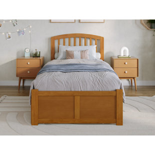 AFI FURNISHINGS Solid Wood Platform Storage Bed
