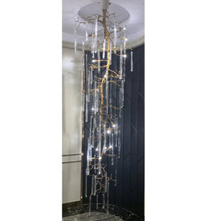 ITALIAN CONCEPT Foyer 21 - Light Tiered Chandelier