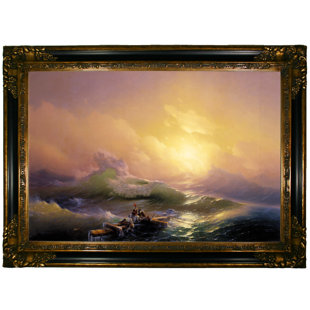 HISTORIC ART GALLERY The Ninth Wave 1850 On Canvas by Ivan Aivazovsky Print