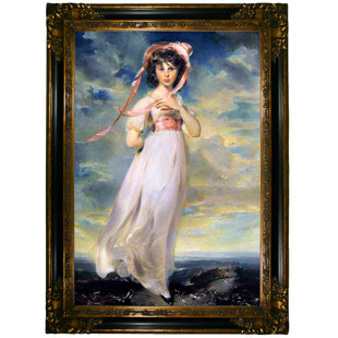 HISTORIC ART GALLERY Pinkie On Canvas by Thomas Lawrence Print