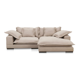 MOE'S HOME COLLECTION Daydream 2 - Piece Upholstered Sofa & Chaise