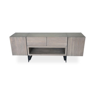 MOE'S HOME COLLECTION Tiburon Solid Wood TV Stand for TVs up to 60"