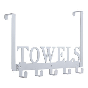 ACCENTUATIONS BY MANHATTAN COMFORT 1 Over-the-Door Towel Rack