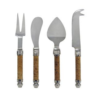EPICUREANIST Stainless Steel Cheese Serving Set