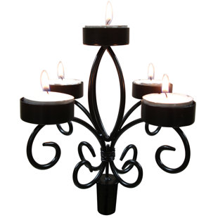 EPICUREANIST Wine Bottle Candelabra