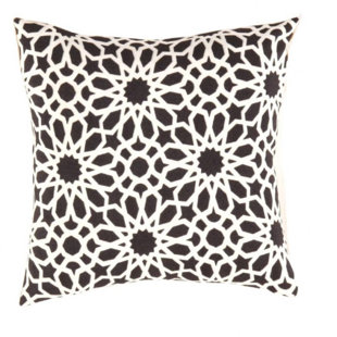 PASARGAD NY Floral Velvet Throw Pillow