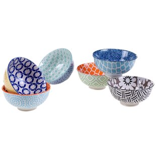 Certified International Chelsea 10 oz Mix and Match Dining Bowl Set (Set of 6)