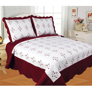 GLORY HOME DESIGN Diana Modern & Contemporary Dots Quilt Set