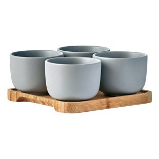 BIA INTERNATIONAL Share Round Bowls (Set of 4)