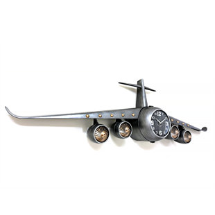 CARINA'S COLLECTION Metal Wall Clock