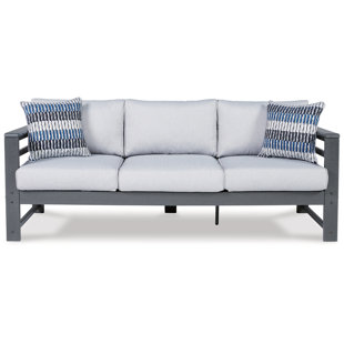 HOKKU DESIGNS Kernius 79'' Outdoor Patio Sofa