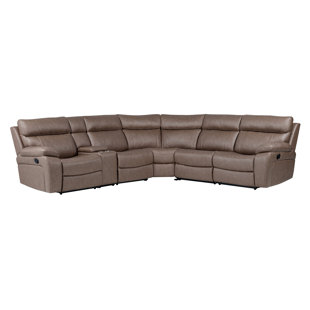 PARKER LIVING Theon 6 - Piece Upholstered Reclining Sectional