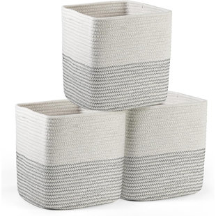 Dovecove Cotton Bin (Set of 3)