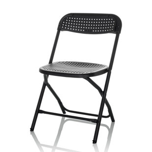 HJH OFFICE Tudela Plastic Camping / Beach Folding Chair Folding Chair