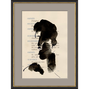 CARRIER & COMPANY BY SOICHER MARIN Orphée IV by Carrier and Company Art - Picture Frame Drawing Print on Paper