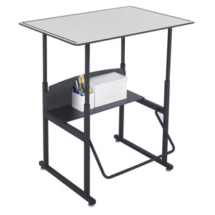 SAFCO PRODUCTS COMPANY AlphaBetter® Metal Adjustable Height Open Front Desk