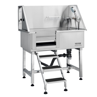 STELLWEILAN TESSBERG 48'' H x 38'' W x 24'' D Stainless Steel Grooming Tub