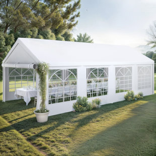 EDROSIE INC 13 Ft. W x 26 Ft. D Vinyl Party Tent