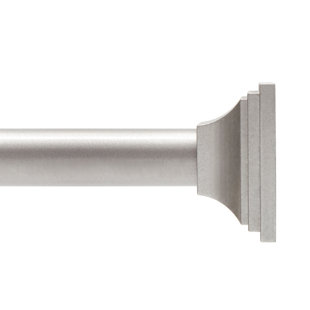 KENNEY TWIST & FIT 72'' Straight Tension Shower Curtain Rod