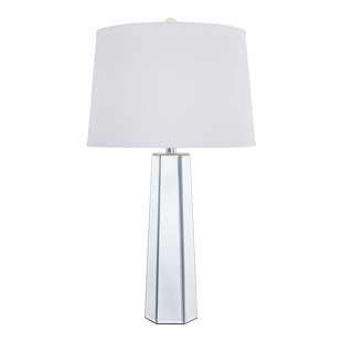 ANTHONY CALIFORNIA 28.5"H Mirrored Table Lamp