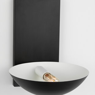 ED ELLEN DEGENERES Nevel Steel Flush Mounted Sconce