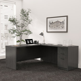 ALFA FURNISHING L-Shaped Executive Desk