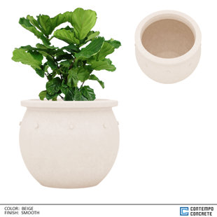 LOS ANGELES CAST STONE Zena Planter