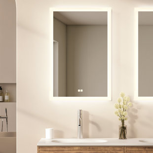 SÉURA Fresco Rectangle LED Wall Mirror