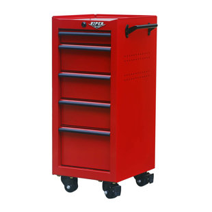 VIPER TOOL STORAGE 16" W 5-Drawer Bottom Rollaway Chest