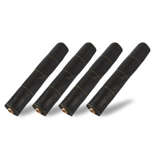 DEWITT COMPANY, INC. DeWitt Sunbelt Woven Weed Barrier Landscape Fabric Ground Cover (Set of 4)