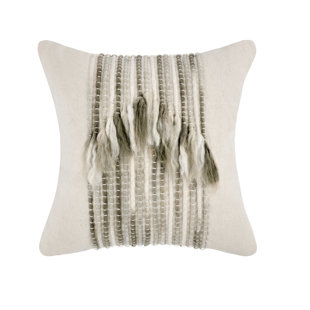 VILLA BY CLASSIC HOME Ambrose Linen Throw Pillow