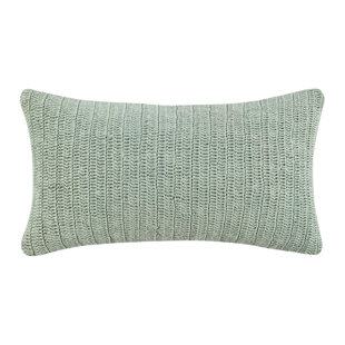 VILLA BY CLASSIC HOME Rina Linen Reversible Throw Pillow