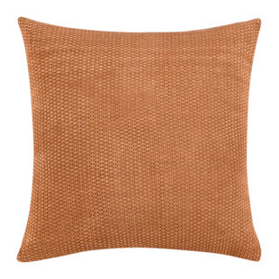 VILLA BY CLASSIC HOME Bassinet Striped Suede Throw Pillow