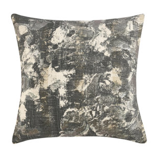VILLA BY CLASSIC HOME Abstract Cotton Blend Reversible Throw Pillow