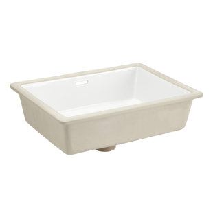 SIGNATURE HARDWARE Euric 20" Vitreous China Undermount Bathroom Sink