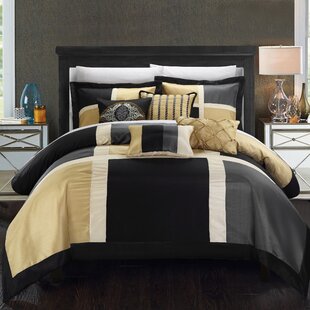 CHIC HOME Alleta 7 Piece Comforter Set