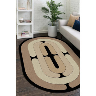RUGPERA Modern Machine Washable Geometric Rug