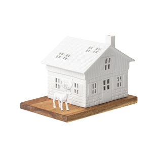RÄDER Porcelain Village House - Nordic Ski Hut with Deer