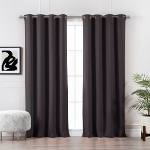 BEST HOME FASHION, INC. Polyester Blackout Pair (Set of 2)