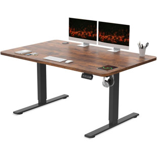 ZIPCODE DESIGN Mallus 120CM x 60CM Electric Height Adjustable Standing Desk