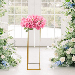 YXSUN Iron Column Flower Stand