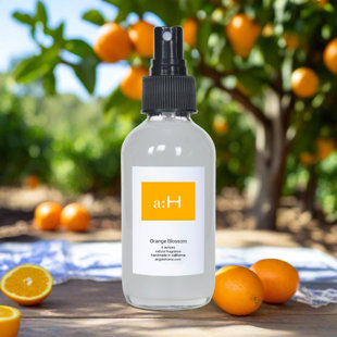 ANGELOHOME A:H Orange Blossom Fragrance Collection Citrus Scented Room Spray