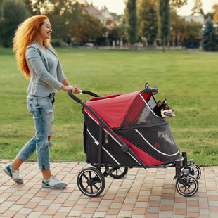 HOSOTE Foldable Pet Trailer