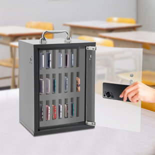 YINXIER Steel 3 - Tier 10.63'' Cell Phone Locker with Dial / Combination