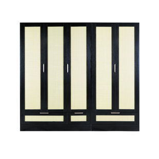 DREAMS LIVING LTD Boho 5 Door Manufactured Wood Wardrobe